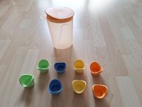 Tupperware Kanne Karaffe 1 Liter orange Eierbecher bunt - wie neu Nordrhein-Westfalen - Langerwehe Vorschau