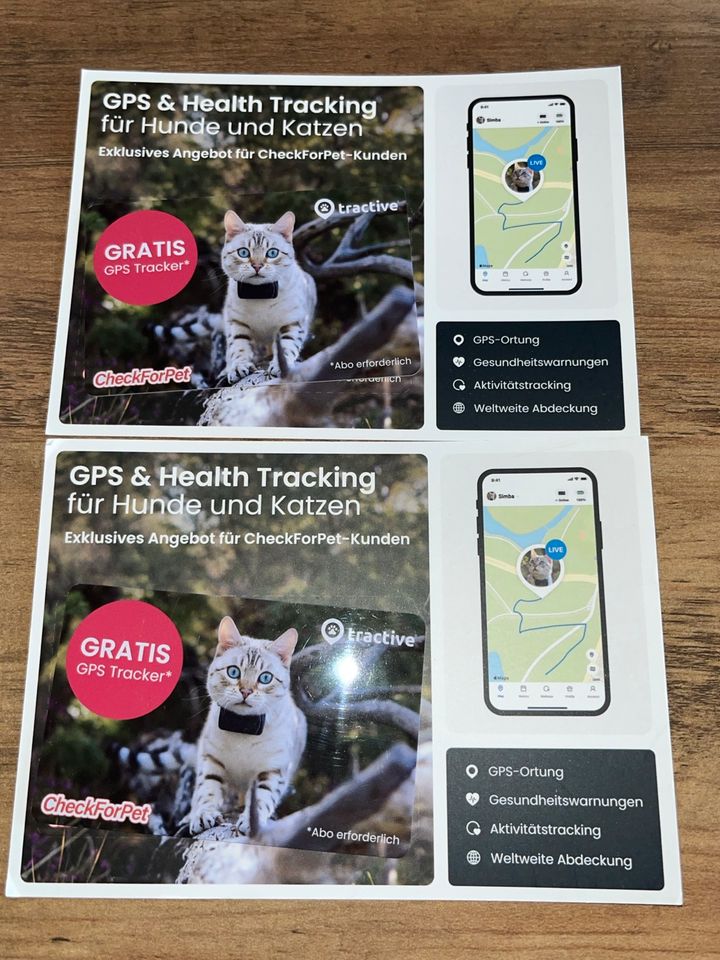 GPS Tracker für Katzen und Hunde in Warendorf