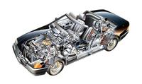 MERCEDES SL R129 Schnittbild Kunstdruck Poster 100x60cm €39,00* Niedersachsen - Gifhorn Vorschau