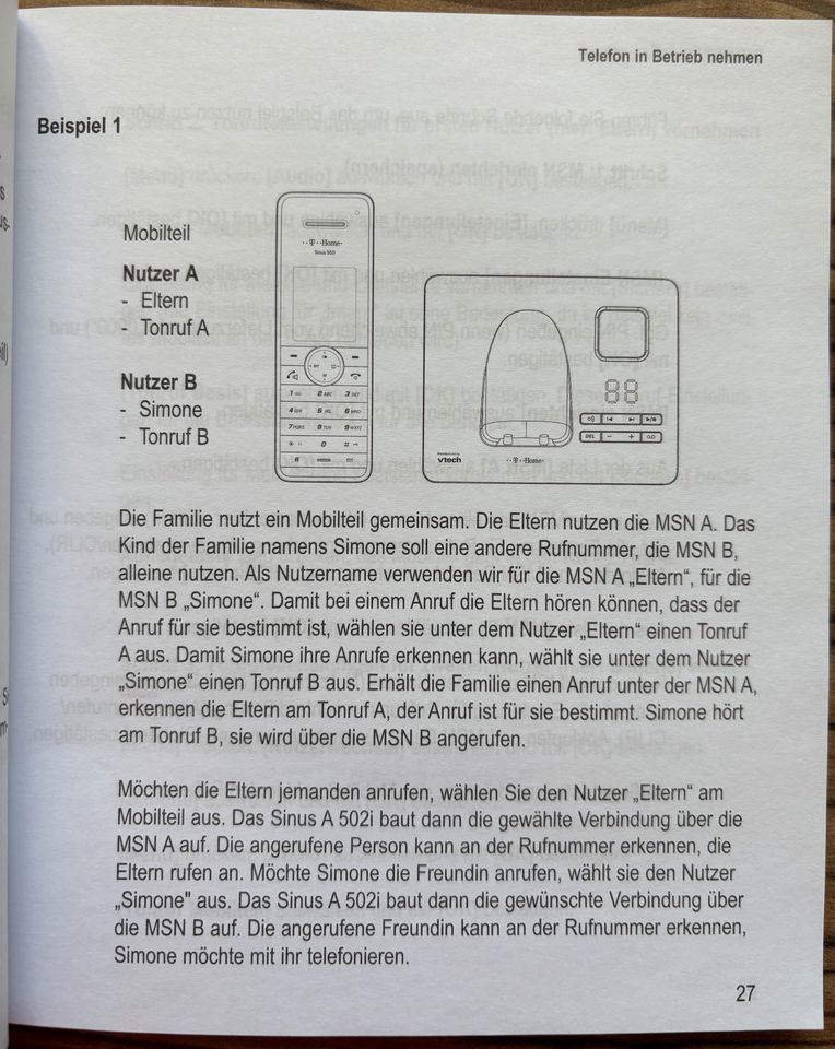 ISDN Funkttelefon vtech t Home Sinus A502i DECT Telefon in Eging am See