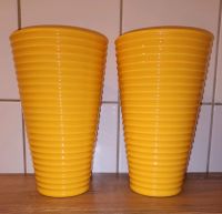 Vase Gelb Keramik 25cm Rillen Relief NAGELNEU Berlin - Reinickendorf Vorschau