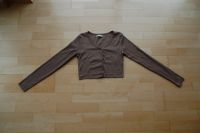 Shirt langarm gerippt Knopfleiste braun Pull &Bear Gr.M/38 Damen Rheinland-Pfalz - Osburg Vorschau