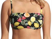 Bikini Oberteil, Seafolly Australia, Neu, schwarz bunt. 42 D Rheinland-Pfalz - Bad Neuenahr-Ahrweiler Vorschau