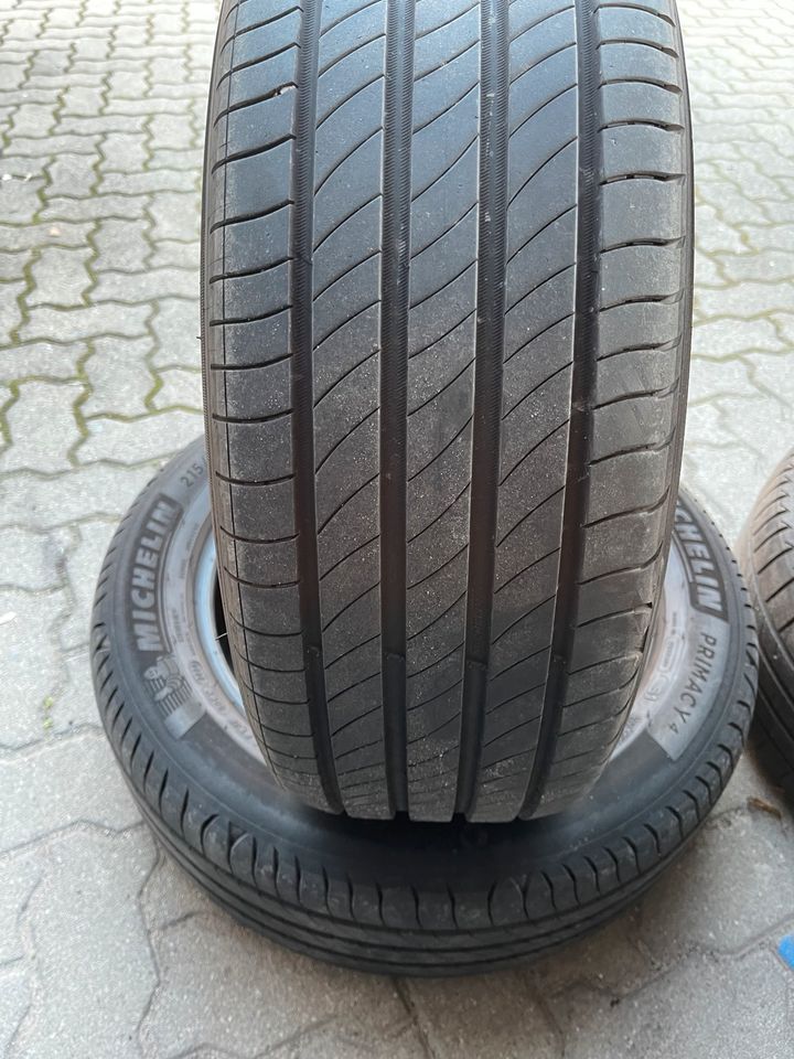 2 x 215 55 17 94V Michelin Primacy 4 S1 Sommerreifen Profil 6mm in Ludwigshafen