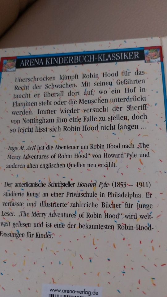 Robin Hood, in 2 Versionen, klassisch und modern, in Osnabrück