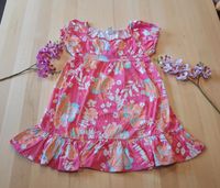 Kleid Gr. 98/104 H&M Mädchen Blumen Bayern - Anger Vorschau