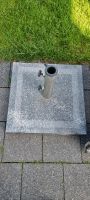 Granit-Sonnenschirmständer 50x50x6cm rollbar Nordrhein-Westfalen - Nachrodt-Wiblingwerde Vorschau