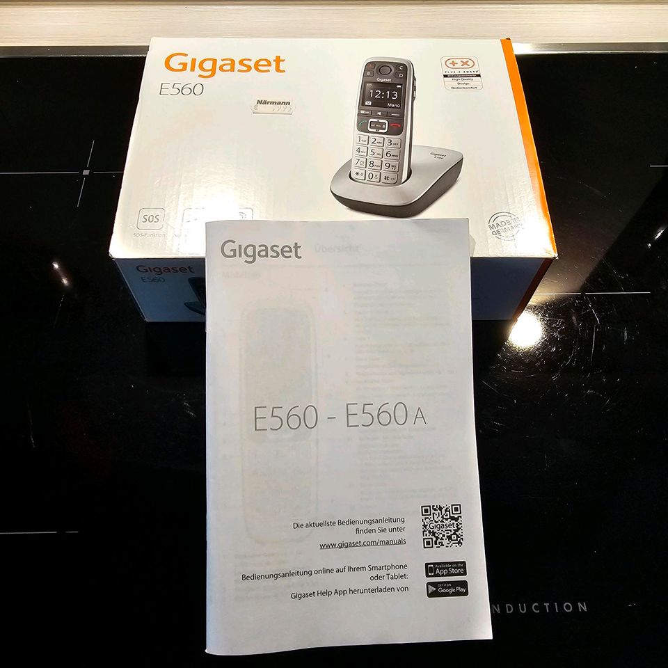 Gigaset E 560a mit Anrufbeantworter mit OVP in Everswinkel