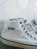 Tommy Jeans Chucks, canvasschuhe, Schnürschuhe, halbhoher Schnürs Nordrhein-Westfalen - Warendorf Vorschau