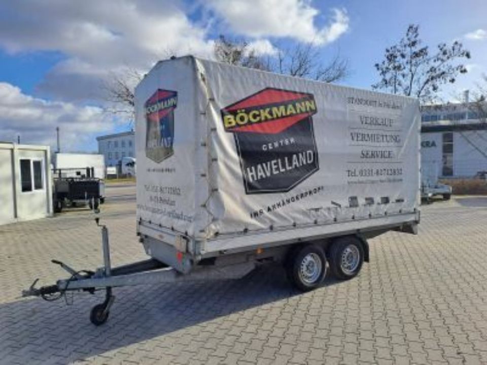 Böckmann Pkw Anhänger Hochlader 4,1m x 1,8 m 2,7 t zGg.,gebraucht in Potsdam