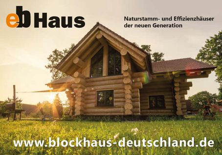 Naturstammhaus Blockhaus Massivhaus Holzhaus in Rosenheim