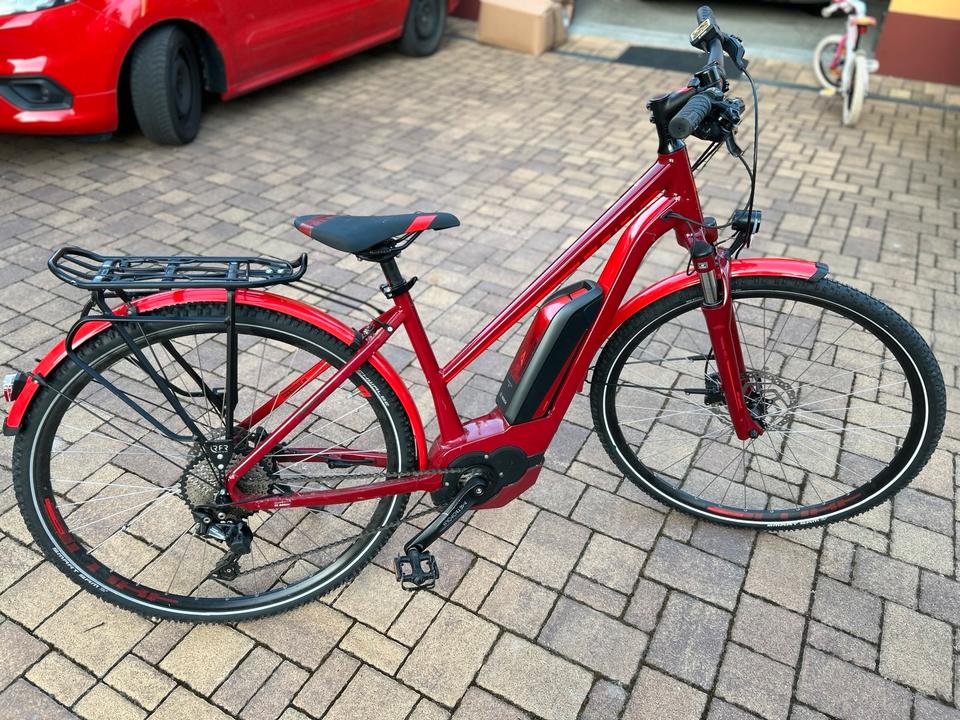 E-Bike DamenCube Cross Hybrid Pro Allroad 500 Trapeze 2018 in Chemnitz