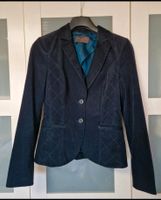 Nachblauer Cord Blazer Hadern - Blumenau Vorschau