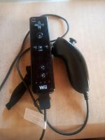 Nintendo Wii Controller Schwarz inklusive Nunchuck Schleswig-Holstein - Leck Vorschau