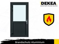 Haustür Aluminiumtür 1122x2072 mm Brandschutztür T60 Feuerschutztür nach Maß Aluminium für Haus Industrie Eingangstür Tür Industrietür Halletür Außentür Dresden - Wilsdruffer Vorstadt/Seevorstadt-West Vorschau