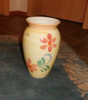 Vase Blumenmuster gelb orange Scheurich Kreis Pinneberg - Barmstedt Vorschau