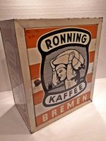 Rarität Carl Ronning Kaffeedose Blechdose Bremen 1940er Jahre Niedersachsen - Kissenbrück Vorschau