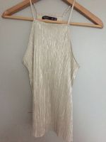 Bershka top Silber Glitzer Schimmerend xs Blogger Style Nordrhein-Westfalen - Dinslaken Vorschau