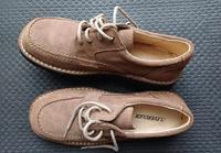 Trachtenschuhe Herren Gr. 41 Wildleder Hellbeige Halbschuhe TOP München - Laim Vorschau