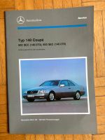 Service-Buch Mercedes Typ 140 Coupe 500 SEC Bayern - Eslarn Vorschau