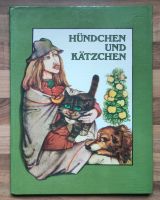 DDR Kinderbuch: Hündchen und Kätzchen lettische Märchen von 1889 Sachsen-Anhalt - Möser Vorschau