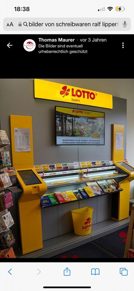 Verkäuferin- Lotto, Post, Schreibwaren in Nürnberg (Mittelfr)