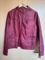 Lederjacke Kunst Rot C&A Neu Gr. 44 XXL Modern Schick Biker Edel Thüringen - Jenalöbnitz Vorschau