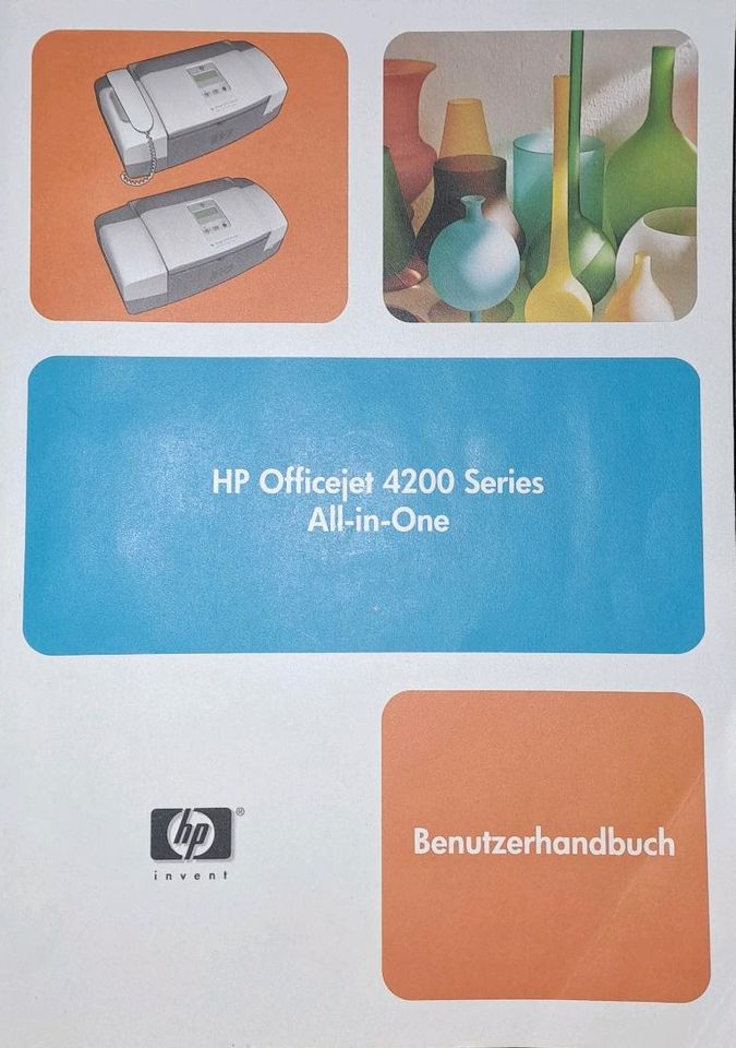 HP Officejet 4200 Series All-in-One Benutzerhandbuch Drucker in Leegebruch