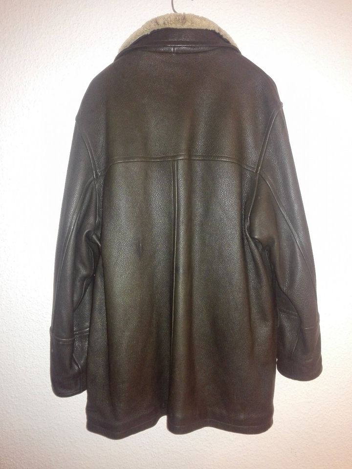 BMW HIRSCH LEDERJACKE LEDER KURZMANTEL Gr. L XL 52 / 54 in Mülheim (Ruhr)