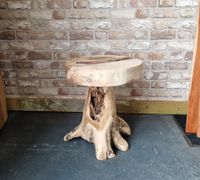 Hocker Baumstamm Teak Holz Wurzel Beistelltisch Unikat Tisch 5 Kreis Ostholstein - Bad Schwartau Vorschau