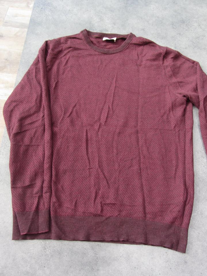 Hackett Jacquard Herren Wolle-Seide-Kaschmir XXL Pullover in Gütersloh