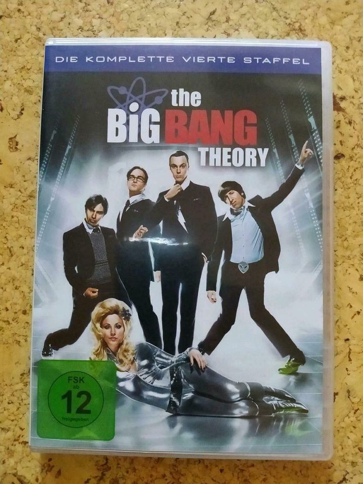 The big Bang theory vierte Staffel 4 DVD in Kappel-Grafenhausen