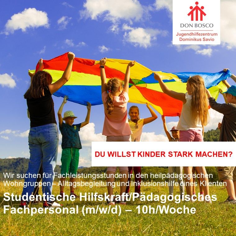Pädagogische Hilfskraft für Fachleistungsstunden (m/w/d) in Maroldsweisach