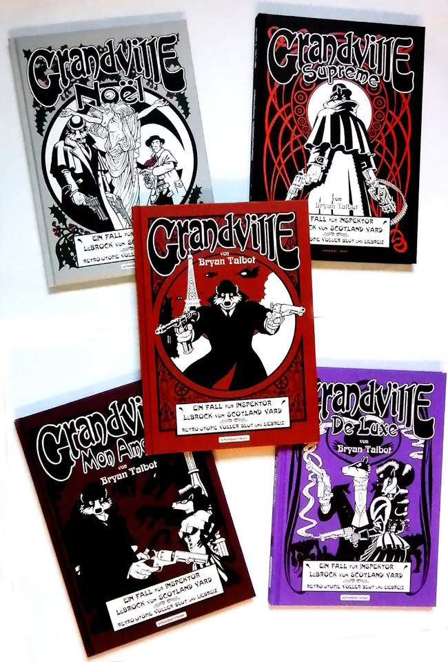 Zus. nur 75,00 EUR: Grandville 1-5 Hardcover komplett wie neu in Aachen
