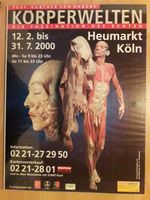 Körperwelten Ausstellungsplakat, Köln 2000 Rheinland-Pfalz - Nickenich Vorschau