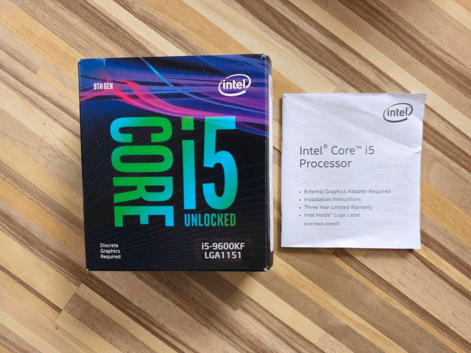 Intel core i5 9600 KF + msi z390-a rpo in Aldingen