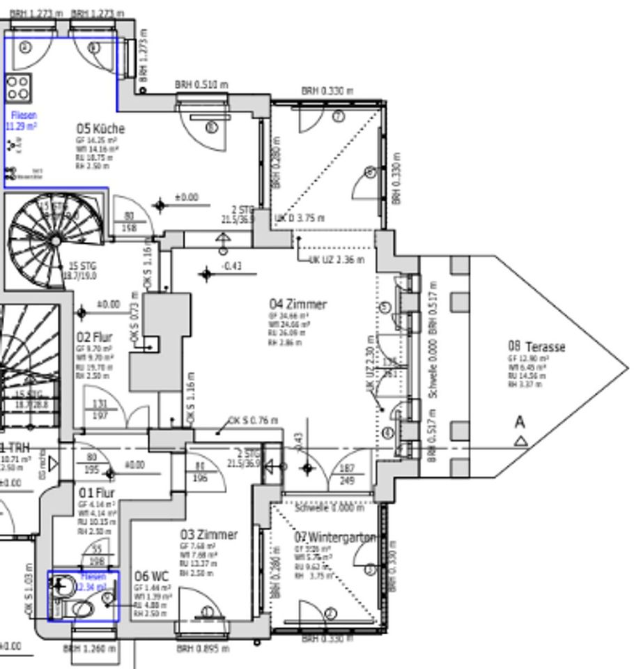 Kapitalanlage: 5-Zi.-Maisonettewohnung auf 3 Etagen über Souterrain mit 2 Wintergärten und Garten in Berlin