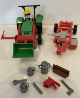 Playmobil, 3500, Retro, 80iger, Traktor + Anhänger Hessen - Limburg Vorschau