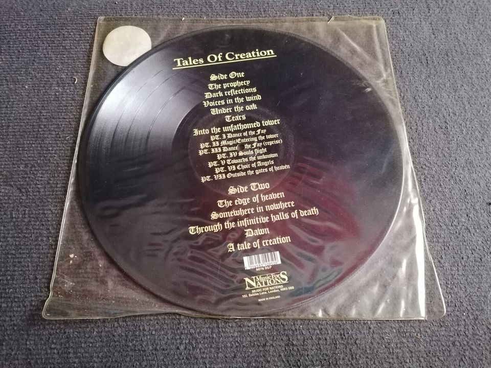 Candlemass Tales of Creation Limited Edition Picture Disc LP 1989 in Schönebeck (Elbe)