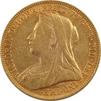 1 Pfund (Sovereign) Victoria Schleier von 1895 Kr. München - Sauerlach Vorschau