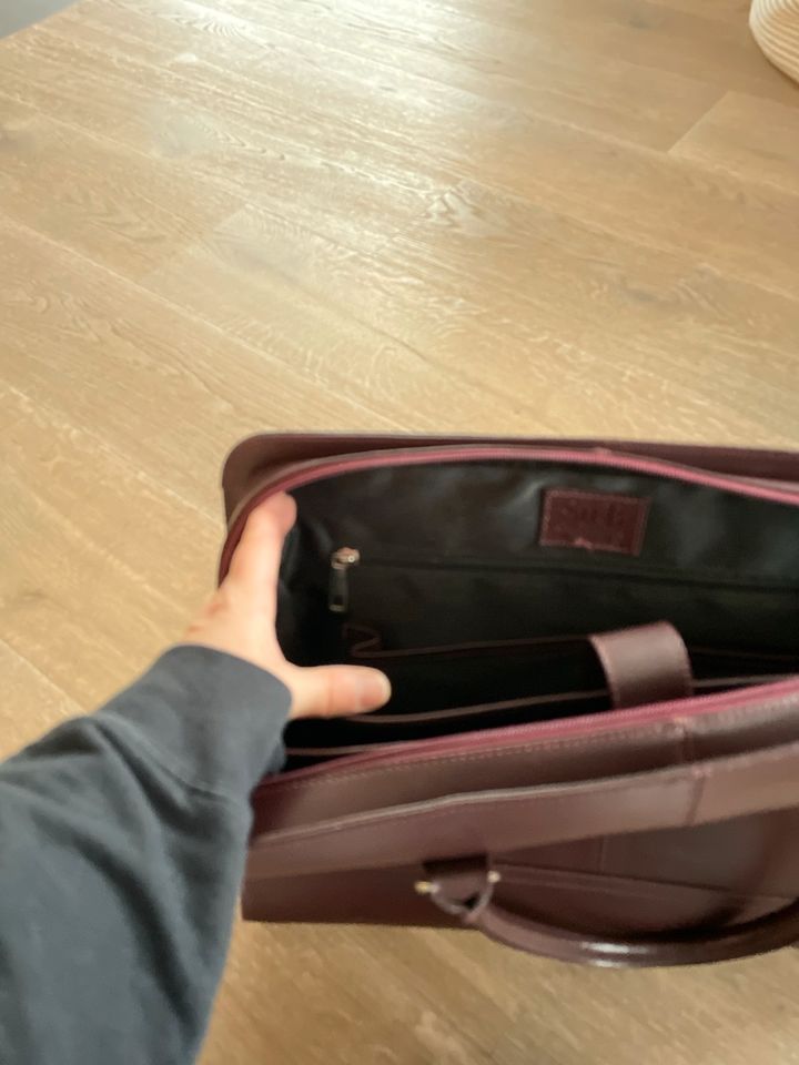 Wie neu. Businesstasche, Laptoptasche Leder von Su.B in Hamburg