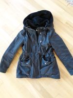 Parka schwarz H & M Mädchen Gr.152 Jacke Übergangsjacke Bayern - Haldenwang Vorschau