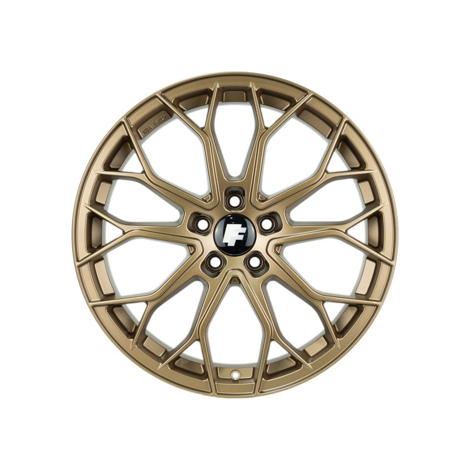 FF Wheels FF01 19 Zoll Sommerräder für Mercedes V GLA GLB GLC GLK S Klasse Vito 639 W447 447 H247 F2B X247 GLA35 GLB35 X204 W221 W222 Felgen Reifen Räder bronze Sommerreifen ABE AMG NEU Kompletträder in Neckarsulm