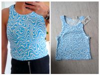 Top Shirt Tanktop weiß blau M 38 neu Designer Hessen - Alsfeld Vorschau