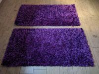 Zwei Teppiche in lila, schwarz 70x140 cm Lingen (Ems) - Altenlingen Vorschau