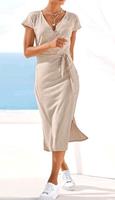 Lascana Kleid Wickeloptik beige Gr.38 neu Pankow - Französisch Buchholz Vorschau