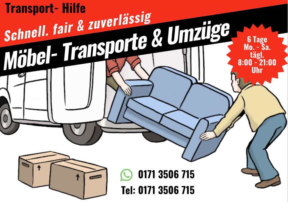 ⇨ Transporte ⇨ Umzug ⇨ Möbeltaxi ⇨ Waschmaschinen- Transport in Hamburg