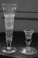 Vase u. Kerzenhalter aus Bleikristall Blumenvase Bleikristallvase Rheinland-Pfalz - Winnweiler Vorschau