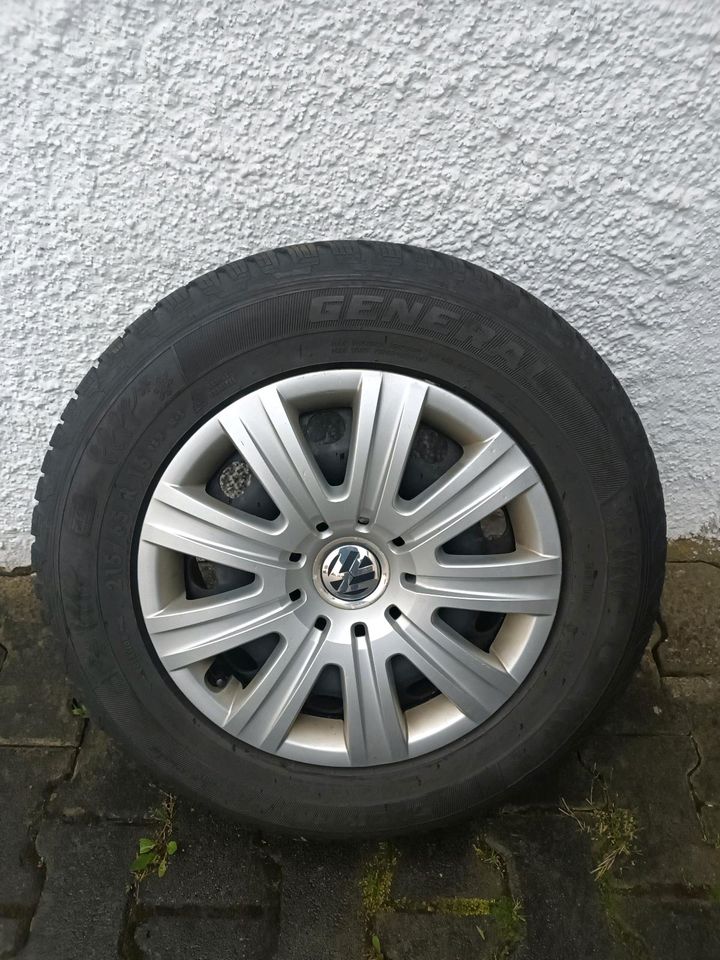 VW Winterreifen 215/65R16 General Snow Grabber Plus in Donauwörth