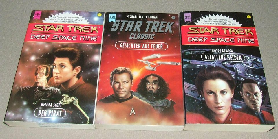 3 Star Trek Bücher in Hemer